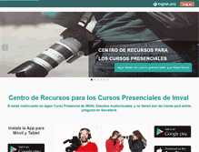 Tablet Screenshot of imval.es
